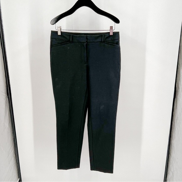 White House Black Market Slim Ankle Black Trousers - Picture 1 of 4